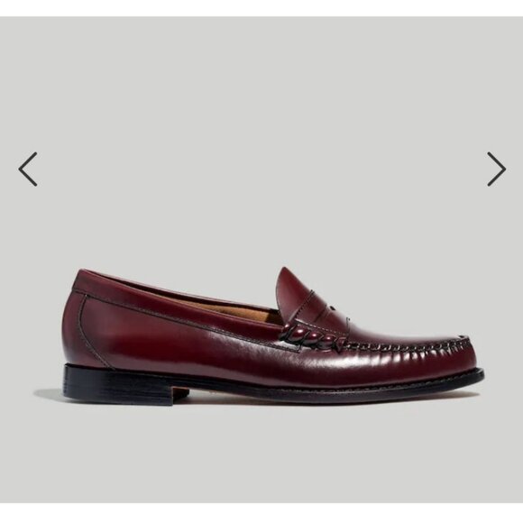 G.H.Bass Other - Madewell Mens $175 X G.H.BASS Weejuns® Penny Loafers Burgundy Size 9 NF669